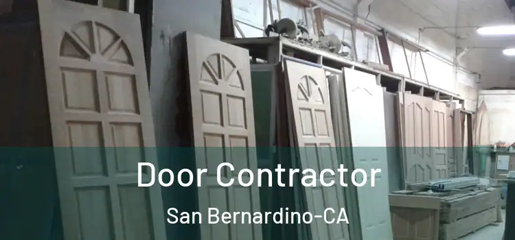 Door Contractor San Bernardino-CA